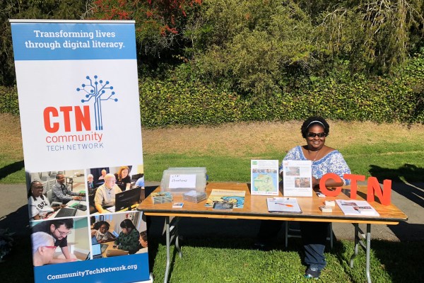 CTN Booth at Christopher Park Festival