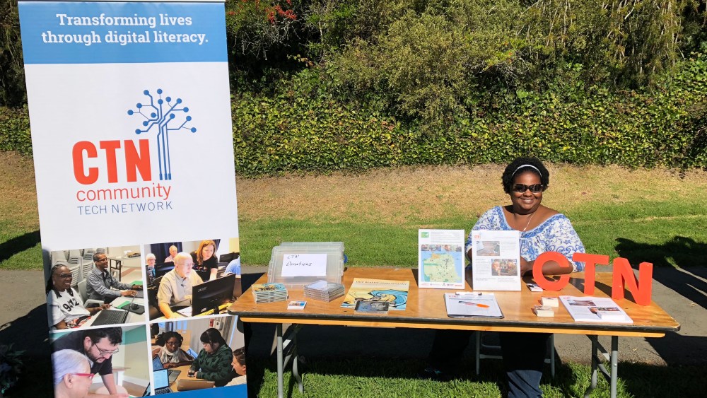 CTN Booth at Christopher Park Festival