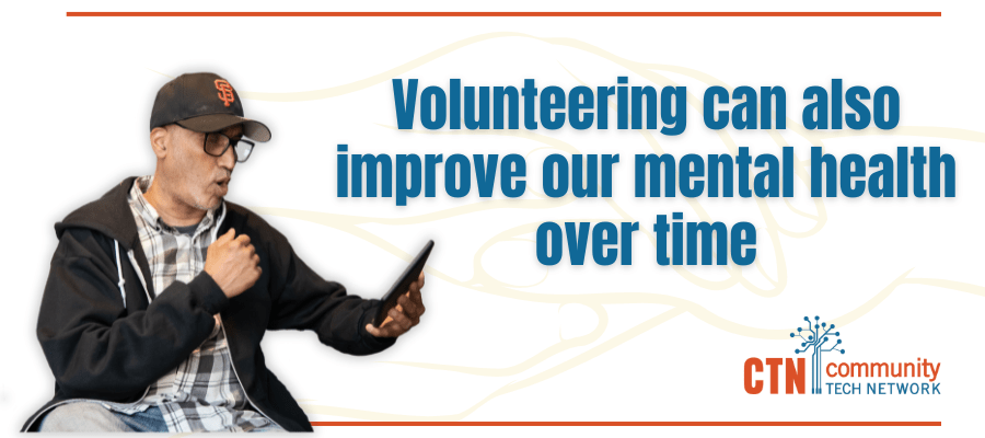 volunteering can improve your mental health