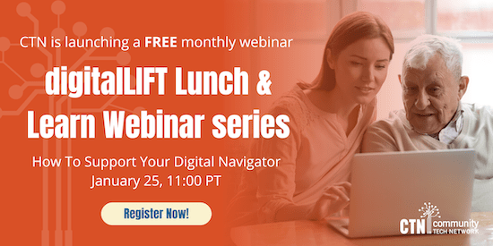 Digitallift Monthly Webinar - How to Support Digital Navigators,